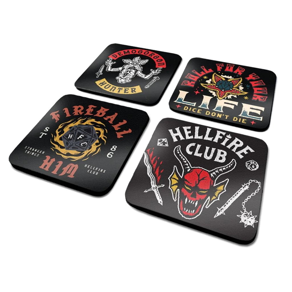 Stranger Things Glassbrikker Hellfire Club - Supernerds