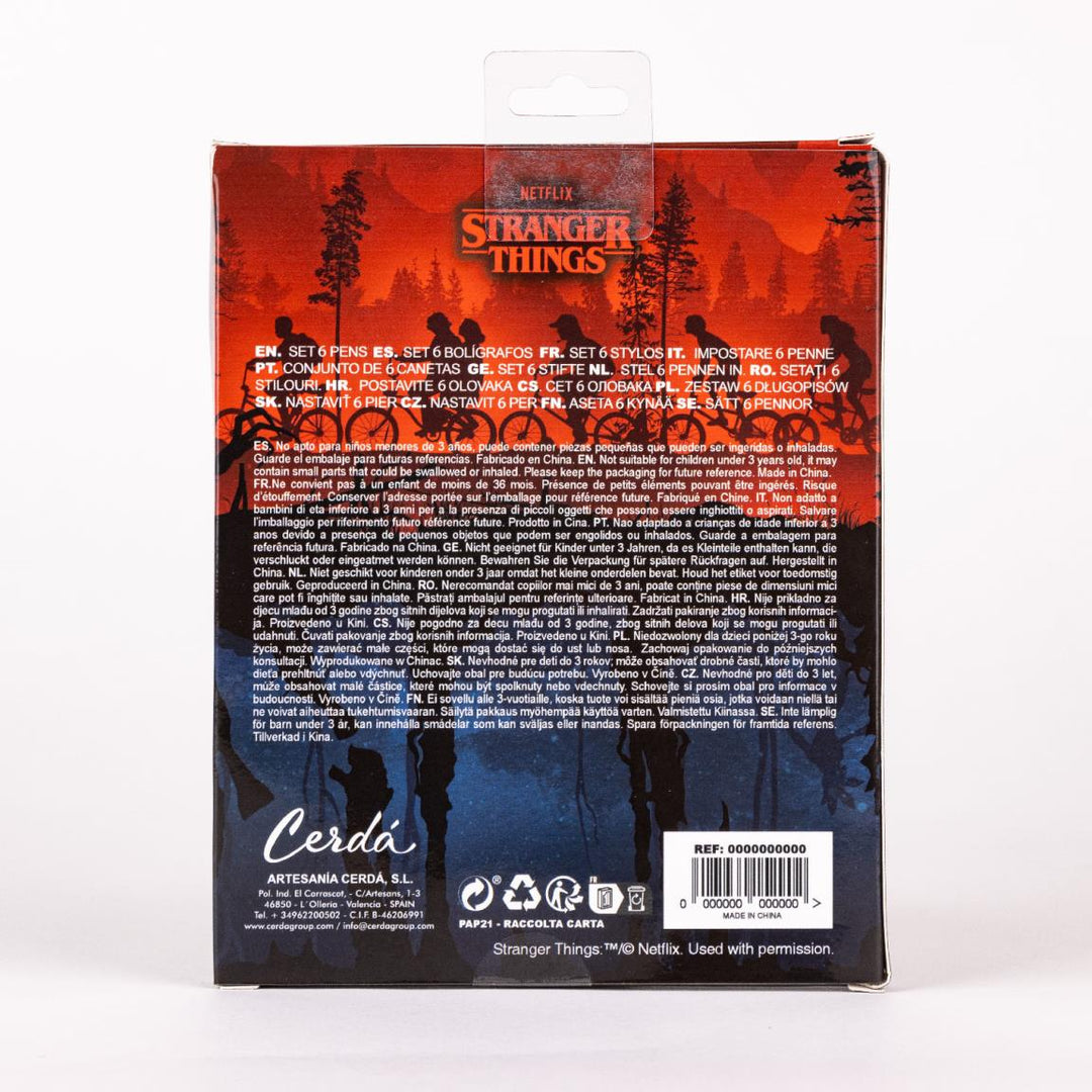 Stranger Things Penn 6-pk - Supernerds