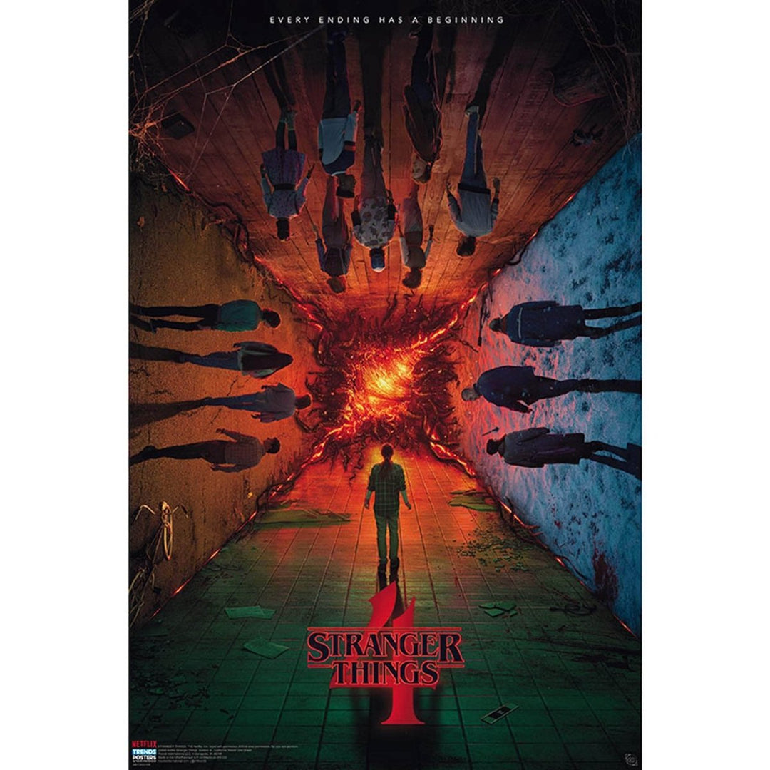 Stranger Things Plakat Quad Teaser - Supernerds