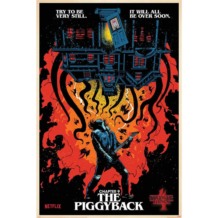 Stranger Things Plakat The Piggyback - Supernerds