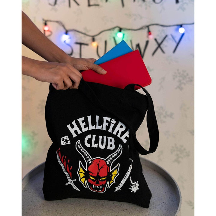 Stranger Things Tote Bag Hellfire Club - Supernerds