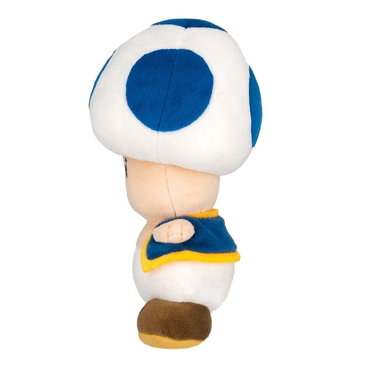 Super Mario Bamse Blå Toad 20 cm - Supernerds