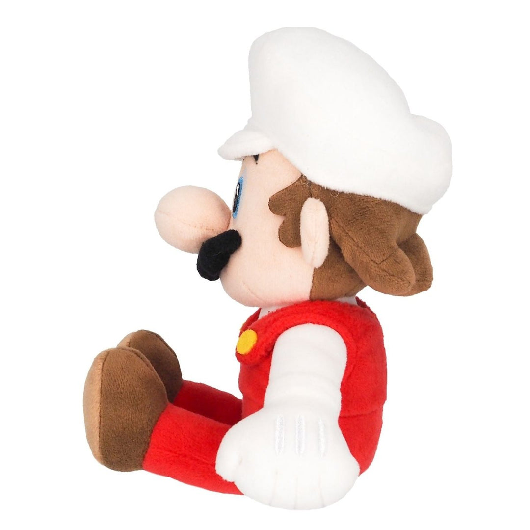 Super Mario Bamse Fire Mario 24 cm - Supernerds