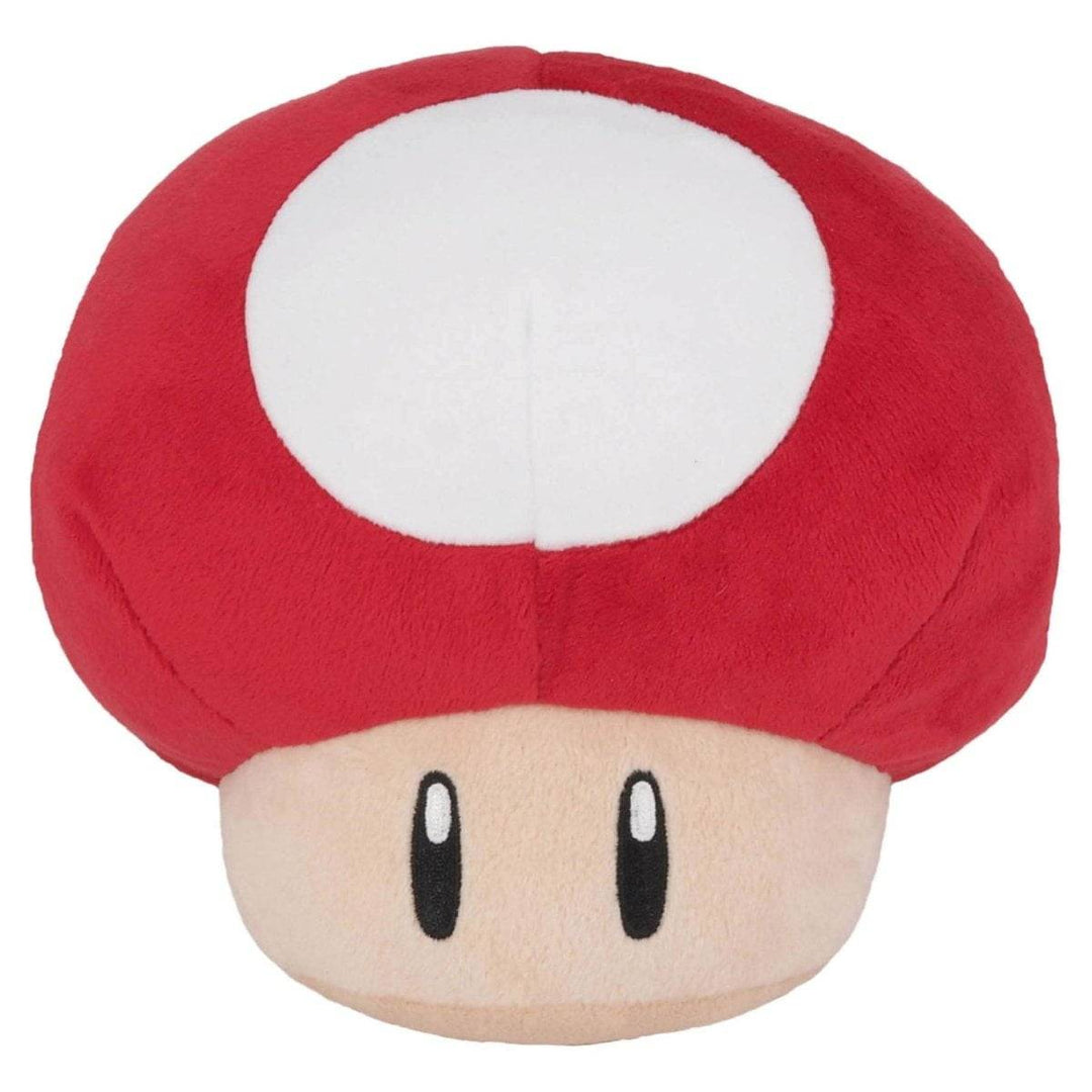 Super Mario Bamse Rød Sopp 20 cm - Supernerds