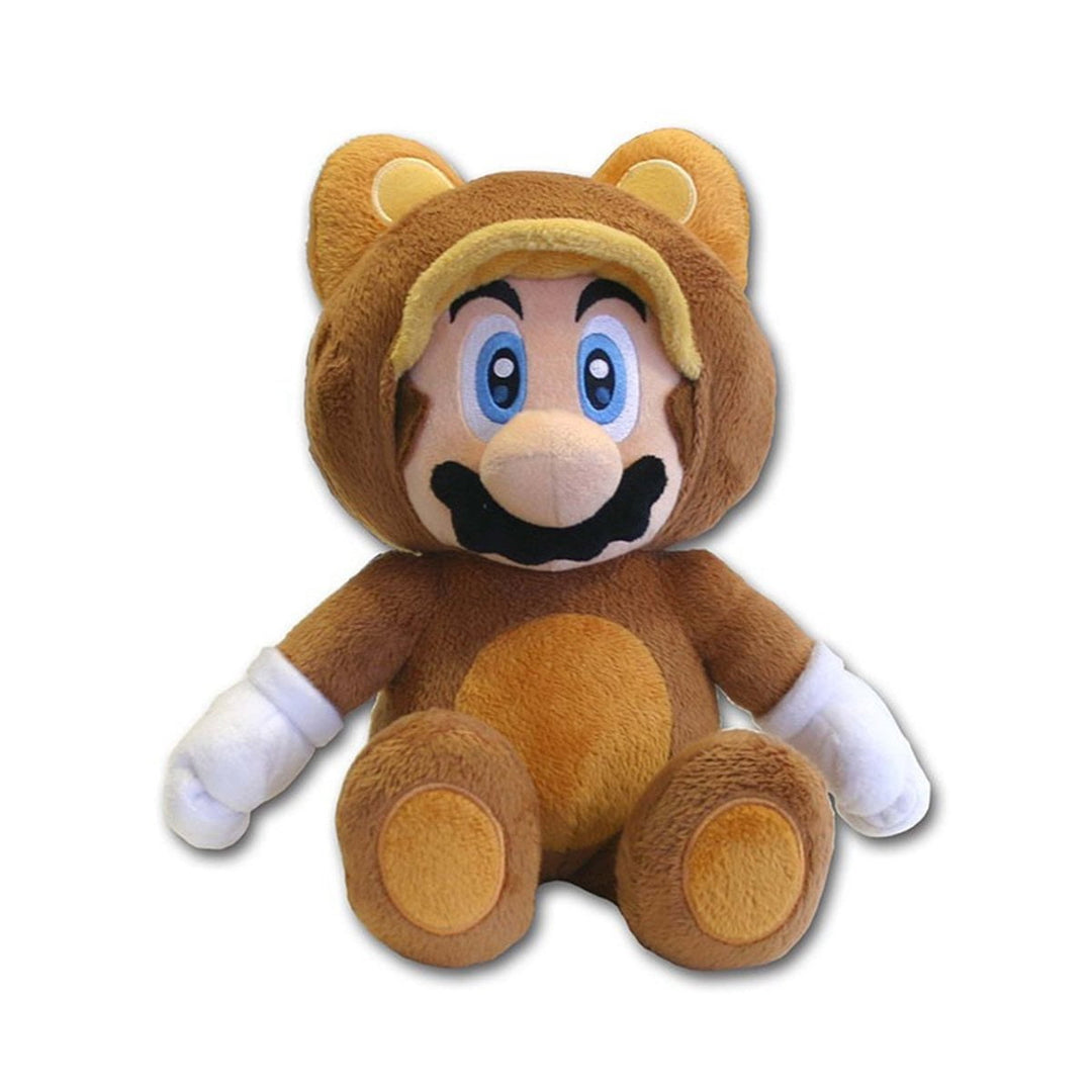Super Mario Bamse Tanooki Mario Mini 21 cm - Supernerds