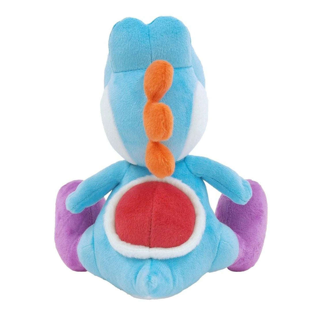 Super Mario Bamse Yoshi Lyseblå 20 cm - Supernerds