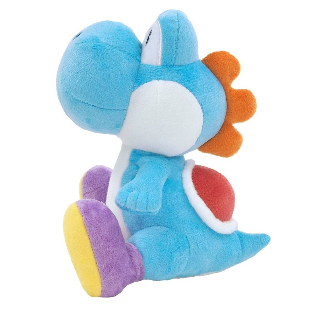 Super Mario Bamse Yoshi Lyseblå 20 cm - Supernerds