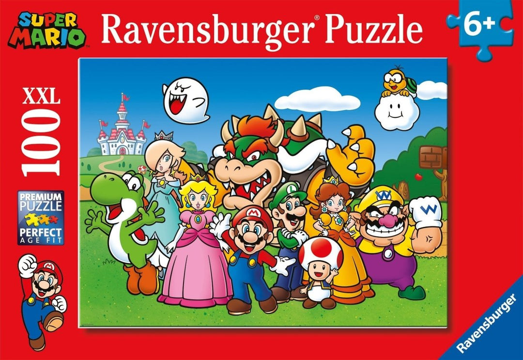 Super Mario Puslespill XXL 100 brikker - Supernerds