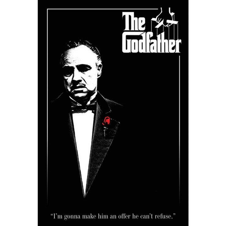 The Godfather Plakat Red Rose - Supernerds