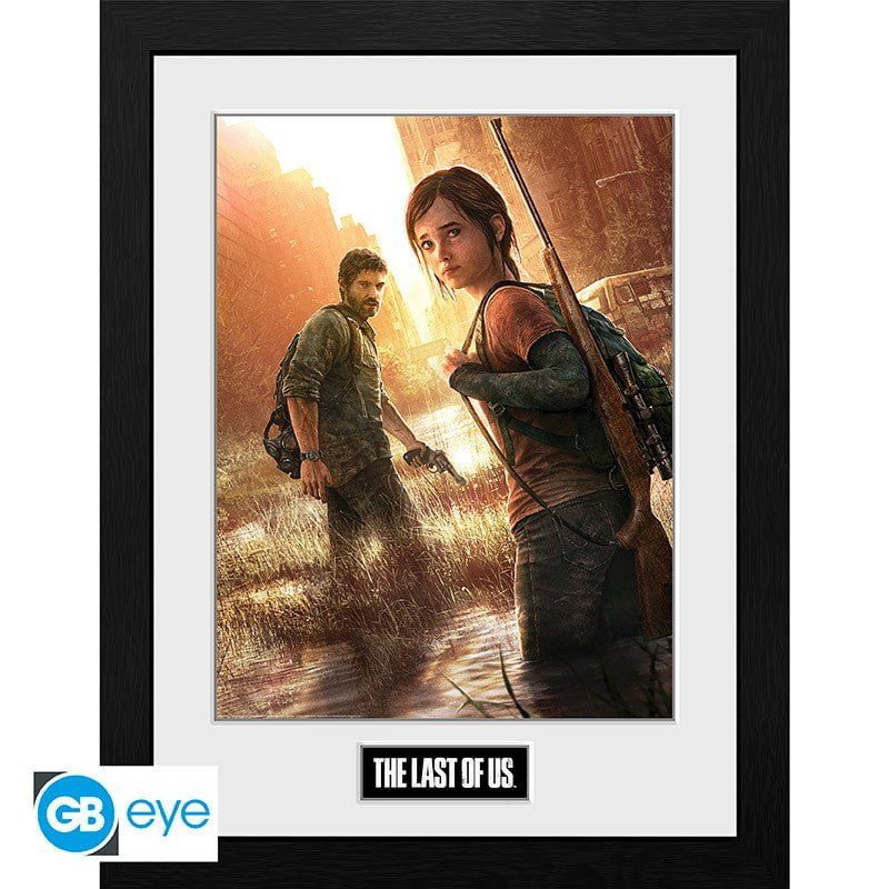 The Last of Us Innrammet Bilde 30 x 40 cm - Supernerds