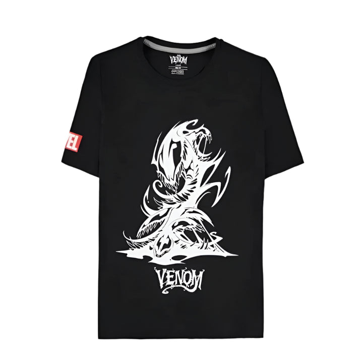 Venom T-skjorte Black and White - Supernerds